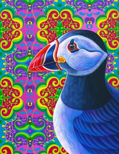 Puffin, 2018 by Jane Tattersfield